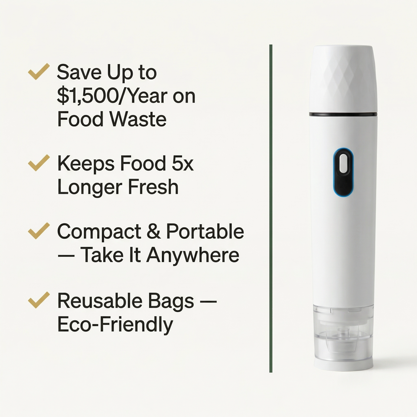 ZeroSpoil Vacuum Sealer